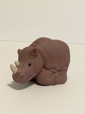 Little People Rhino Animal Figure Zoo Safari Train Toy